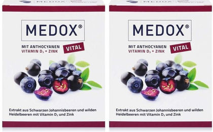 MEDOX Vital Kräuter-Komplex Kapseln vegan glutenfrei laktosefrei 60 Stück – Bild 1 von 2