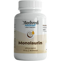 Produktbild von Medveď natural Monolaurin Kapseln 90 Stück