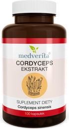 Medverita Cordyceps 500 mg Chinesisches Hornkraut Kapseln ohne Zusatzstoffe 100 Stück – Bild 1 von 1
