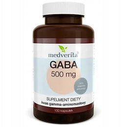 Medverita GABA 500 mg Kapseln 100 Stück ohne Zusatzstoffe – Bild 1 von 4