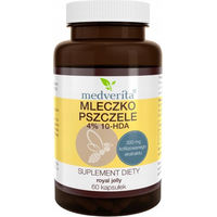 Produktbild von Medverita Gelée Royale 4 % 10-HDA mit Inulin 60 Kapseln ohne Zusatzstoffe