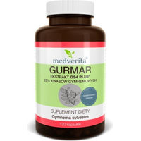Produktbild von Medverita Gurmar Gymnema Sylvestre Kapseln ohne Zusatzstoffe 120 Stück