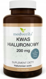 Medverita Hyaluronsäure 200 mg 120 Kapseln ohne Zusatzstoffe – Bild 1 von 1