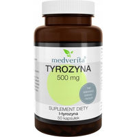 Produktbild von Medverita L-Tyrosin 500 mg Kapseln 50 Stück ohne Zusatzstoffe