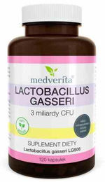 Medverita Lactobacillus gasseri 3 Milliarden KBE vegan 120 Kapseln – Bild 1 von 1
