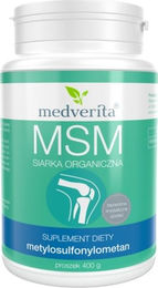 Medverita MSM organischer Schwefel Pulver 400 g – Bild 1 von 1