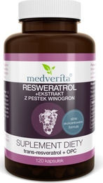 Medverita Resveratrol OPC 120 Kapseln hochdosiert – Bild 1 von 1