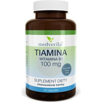 Produktbild von Medverita Thiamin Vitamin B1 100 mg 120 Kapseln