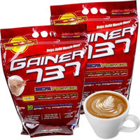 Produktbild von Megabol Gainer 737 Whey Protein Complex Mass mit Glutamin Cappuccino 6 kg