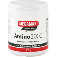 Produktbild von MEGAMAX Amino 2.000 EAA Hydrolysat Tabletten Neutral 300 Stück