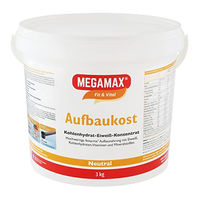Produktbild von Megamax Aufbaukost Proteinpulver Neutral 3 kg glutenfrei und laktosearm