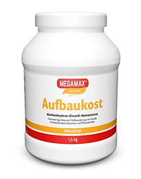 Megamax B.V. Aufbaukost Pulver Neutral Glutenfrei 1,5 kg – Bild 1 von 2