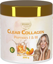 Megamax B.V. Collagen Clear Glow Kollagen Peptide Pfirsich Pulver – Bild 1 von 1