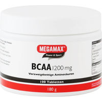 Produktbild von MEGAMAX BCAA 1200 mg Tabletten 100 Stück