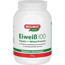 MEGAMAX Eiweiß 100 Banane Pulver vegetarisch 750 g – Bild 1 von 1