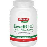 Produktbild von MEGAMAX Eiweiß 100 Banane Pulver vegetarisch 750 g