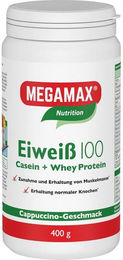 MEGAMAX Eiweiß 100 Konzentrat Cappuccino Pulver vegetarisch – Bild 1 von 1