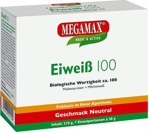 MEGAMAX Eiweiß 100 Konzentrat Pulver Neutral – Bild 1 von 1