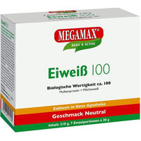 Produktbild von MEGAMAX Eiweiß 100 Konzentrat Pulver Neutral