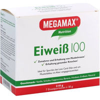 Produktbild von MEGAMAX Eiweiß 100 Mix-Kombi BCAA Pulver vegetarisch 210 g