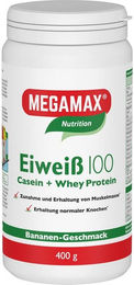 MEGAMAX Eiweiß 100 Pulver Banane vegetarisch – Bild 1 von 1