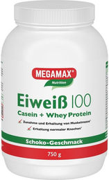 MEGAMAX Eiweiß Konzentrat Schokolade Pulver zuckerfrei und glutenfrei 750 g – Bild 1 von 1