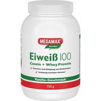 Produktbild von MEGAMAX Eiweiß Pulver Vanille vegetarisch 750 g