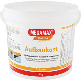 MEGAMAX Fit & Vital Aufbaukost Kohlenhydrat-Eiweiß-Konzentrat Schokolade Pulver 3000 g – Bild 1 von 1