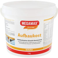Produktbild von MEGAMAX Fit & Vital Aufbaukost Kohlenhydrat-Eiweiß-Konzentrat Schokolade Pulver 3000 g