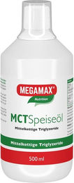 Megamax MCT Öl 500 ml geschmacksneutral zur Unterstützung von Keto und Low Carb – Bild 1 von 1