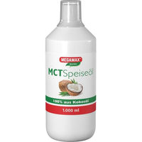 Produktbild von Megamax MCT Öl mit mittelkettigen Triglyzeriden 1000 ml zuckerfrei
