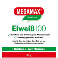 Produktbild von MEGAMAX Nutrition Eiweiß Pulver Himbeere vegetarisch