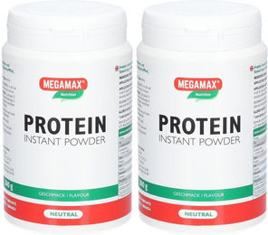 MEGAMAX Protein Isolat Pulver glutenfrei und zuckerfrei neutral – Bild 1 von 1