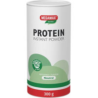 Produktbild von Megamax Protein Isolat Pulver neutral zuckerfrei und glutenfrei 300 g