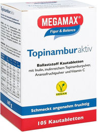 MEGAMAX Topinambur Aktiv Inulin Lutschtabletten vegan – Bild 1 von 1