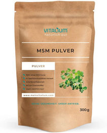meinVitalium MSM Pulver mit Schwefel ohne Zusatzstoffe – Bild 1 von 3