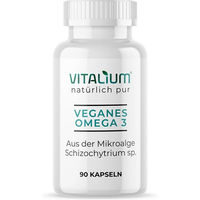 Produktbild von meinVitalium Omega-3 Kapseln vegan ohne Zusatzstoffe