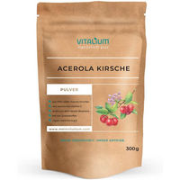 Produktbild von meinVitalium Vitamin-C Pulver aus Acerola und Hagebutte ohne Zusatzstoffe für Sportler