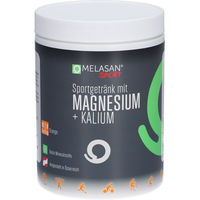 Produktbild von Melasan Sport Sportgetränk mit Magnesium und Kalium Orange Pulver