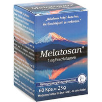 Produktbild von Melatosan Pharma Peter Melatonin 1 mg Einschlafkapseln 60 Stück