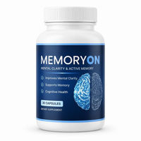 Produktbild von Memoryon Kapseln von GLOBAL D LTD zur Unterstützung der Konzentration 30 Stück