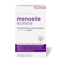 Produktbild von menoelle Tabletten für Frauen vegan ohne Zusatzstoffe 60 Stück