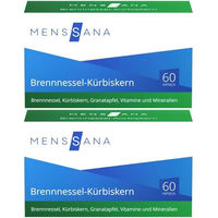 Produktbild von MENSSANA Brennessel-Kürbiskern Kräuter-Komplex Vegan 120 Kapseln