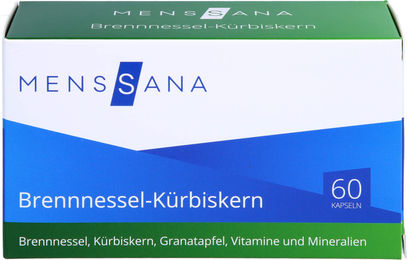 MensSana Brennnessel und Kürbiskern Kapseln 60 Stück – Bild 1 von 1