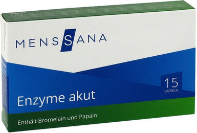 MensSana Enzyme akut Multi-Enzym-Komplex Kapseln 15 Stück – Bild 1 von 2