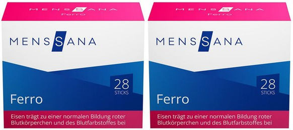 MensSana Ferro Eisen Fumarat Sticks vegan und vegetarisch – Bild 1 von 1