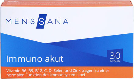 MensSana Immuno akut Kapseln für Erwachsene 30 Stück – Bild 1 von 1