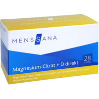 Produktbild von MensSana Magnesiumcitrat + D Pulver 28 Stück