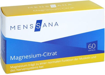 MensSana Magnesiumcitrat Kapseln vegan für Erwachsene und Kinder – Bild 1 von 1