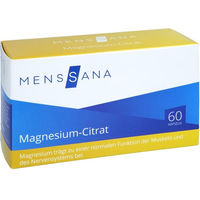 Produktbild von MensSana Magnesiumcitrat Kapseln vegan für Erwachsene und Kinder